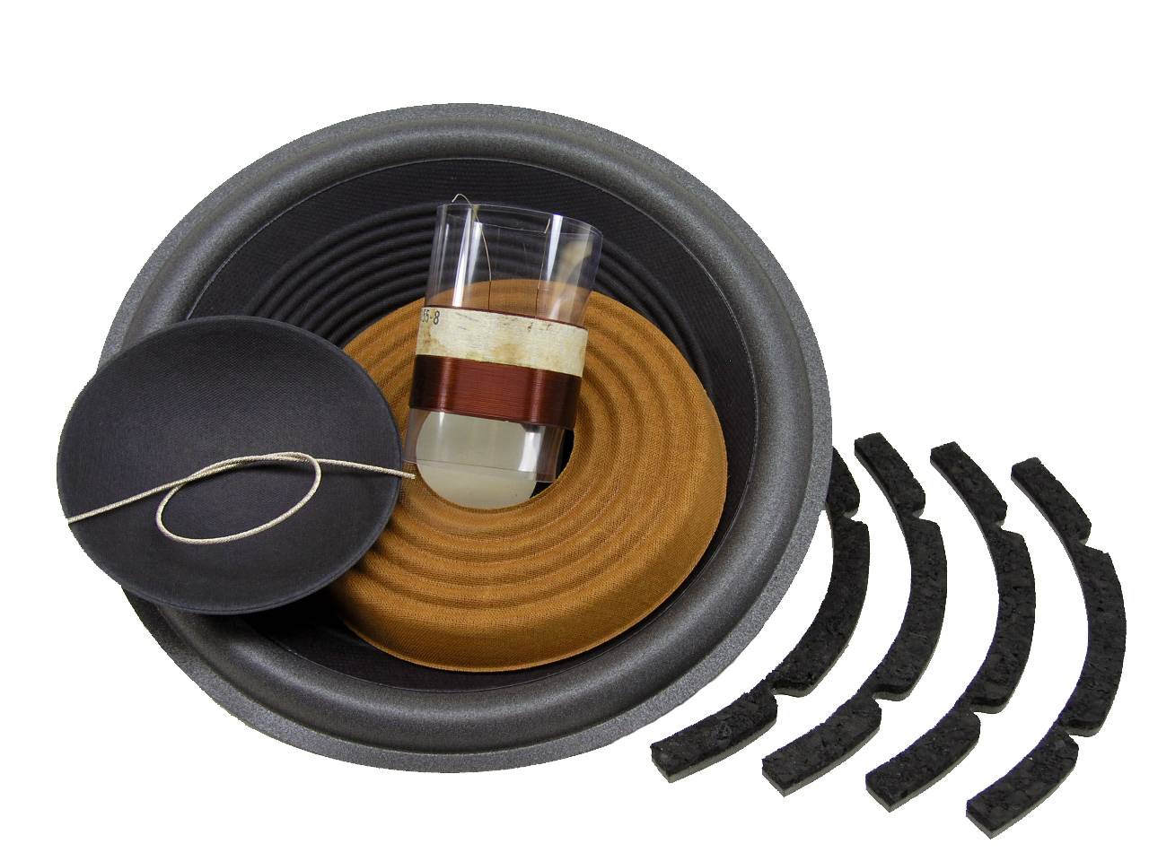 Recone Kit for JBL L25 L36 125A 10" Woofer Premium SS Audio 8 Ohm