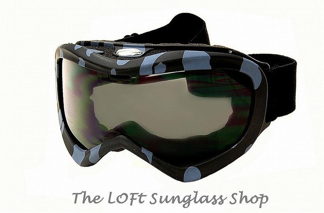 Premium Cool design Printed Wolf Snowboard Ski Goggles ANTI FOG