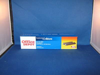 New Office Depot Panasonic KX-FA53, 55 Fax Ribbon 2Pack