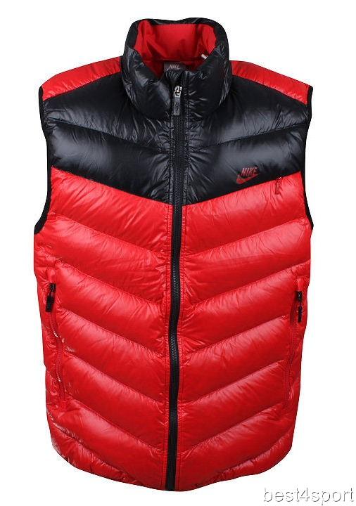 nike body warmer with hood