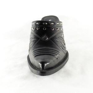 Details about Women's Western Mules, Cowgirl Shoes, Black 6.5US/37EU