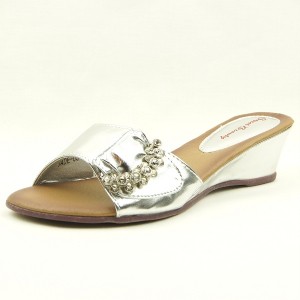 Low Wedge Heel Womens Sandals Slides Size 5 5 10US 36 41EU | eBay