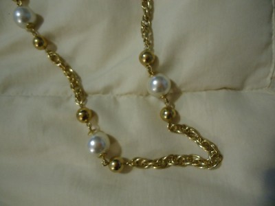 Womens Fashion Jewelry Wholesale on Womens Golden Key Fashion Gold Jewelry Gold Ball   Pearl Metal