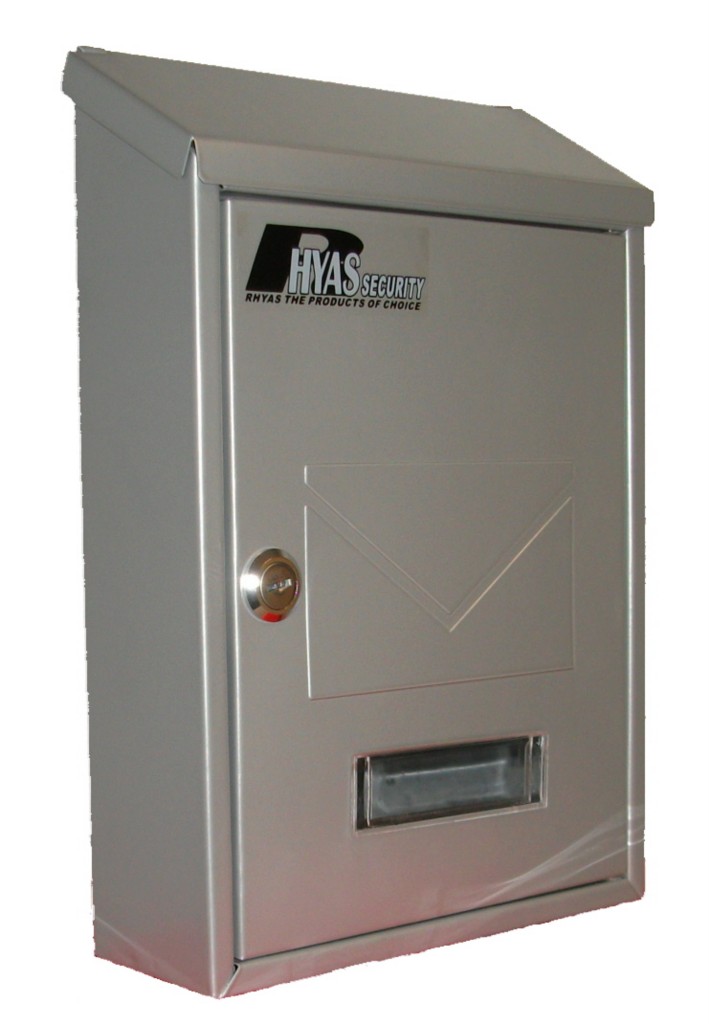 Secure Steel Letter Box Waterproof Office Home Mail eBay