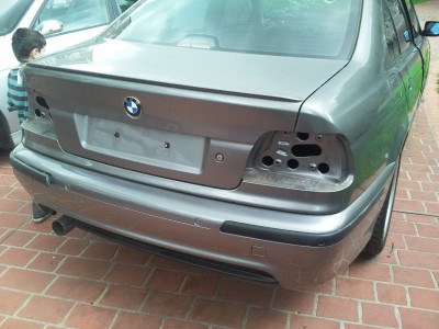 Bmw e39 boot lid handle #6