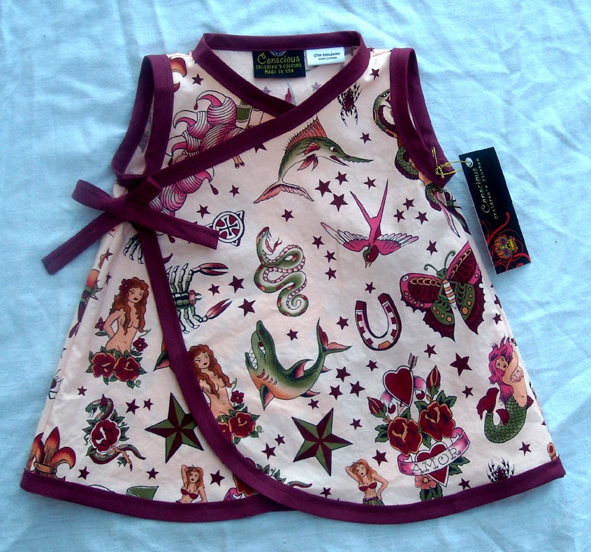 Rockabilly Tattoo toddler baby girl dress kids clothes eBay