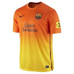 barca orange jersey