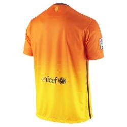 barcelona orange shirt