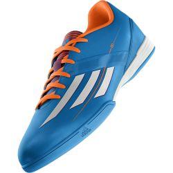 blue adidas indoor soccer shoes