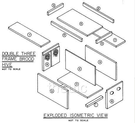 similar results bee hives plans to build them cd