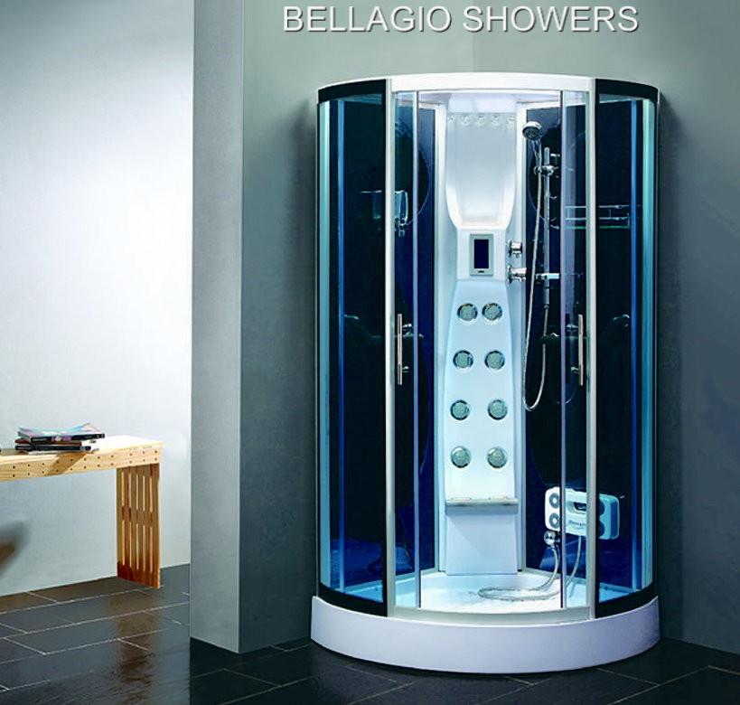 BELLAGIO 8 JET STEAM POWER SHOWER CUBICLE,MODEL 519B eBay
