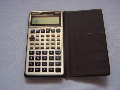 Sales  Calculator on Vintage Sharp El 735 Business Data Calculator   Ebay