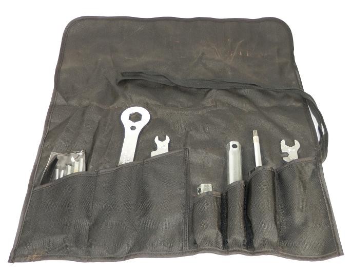 Factory Harley Roll Up Tool Kit Softail Touring 9443502A Tools Bag Logo R1409