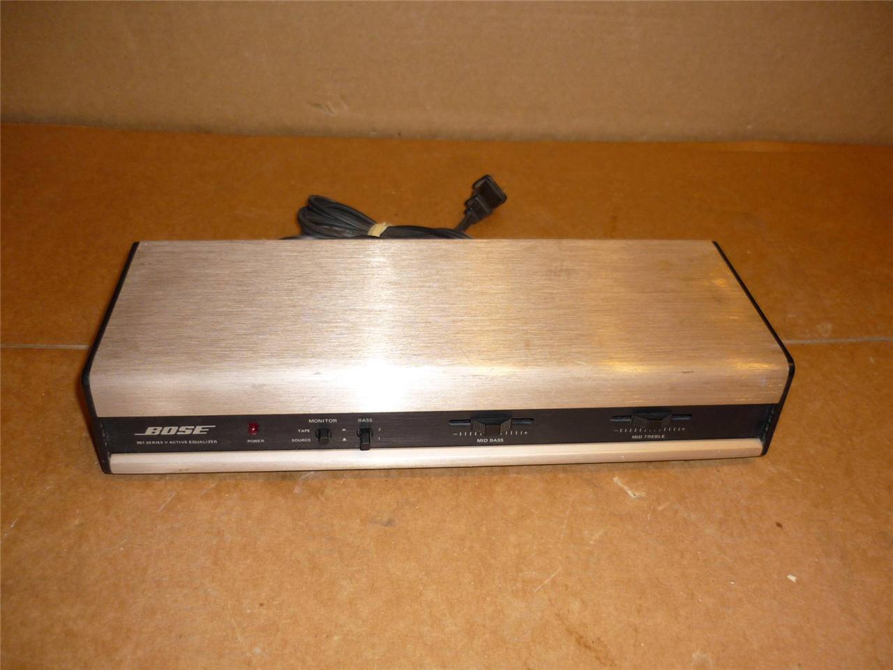 BOSE MODEL 901 SERIES V ACTIVE EQUALIZER