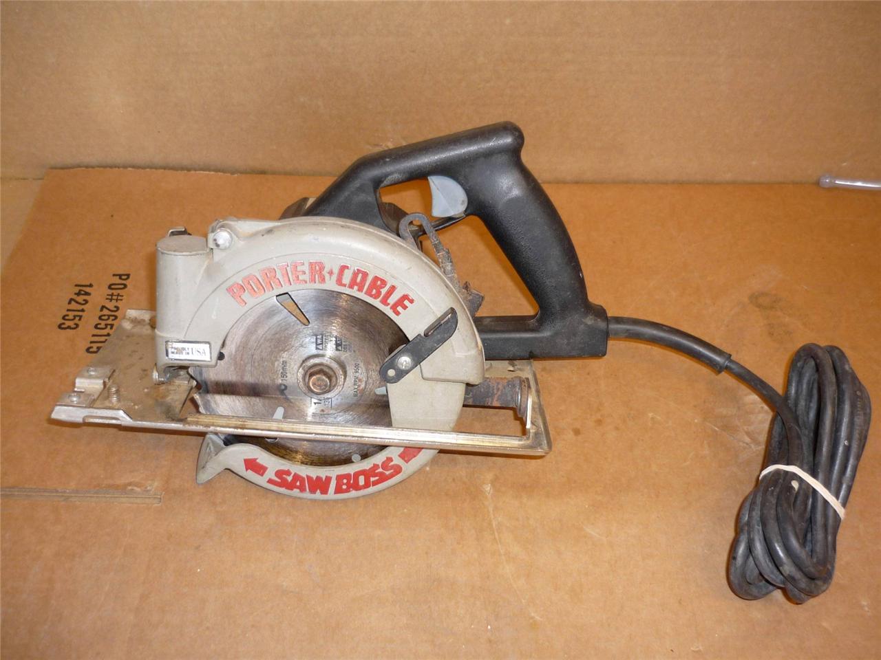 PORTER CABLE SAW BOSS CIRCULAR SAW MODEL 345 eBay