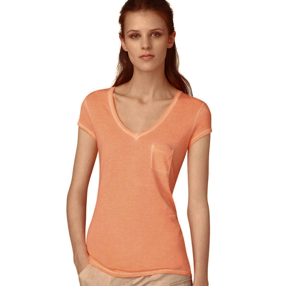 calvin klein v neck t shirt women's