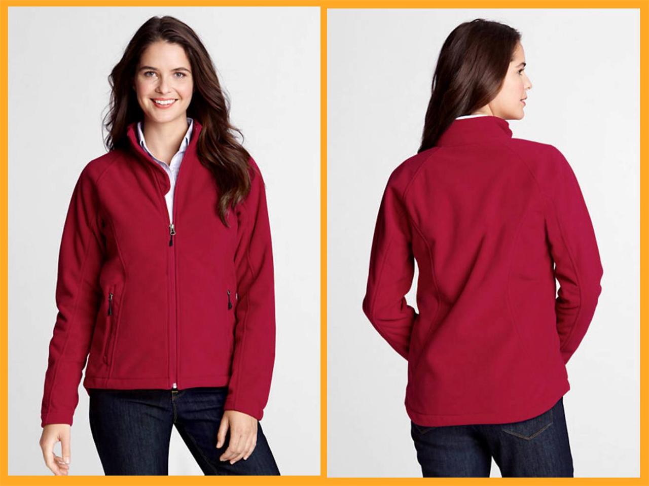 Lands' End Women's Marinac Soft Shell Fleece Jacket 70 NIP eBay