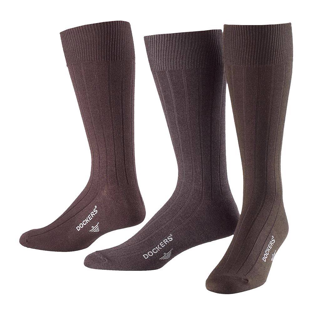 Dockers Classics 3Pack Men's Crew Socks 16 NWT eBay