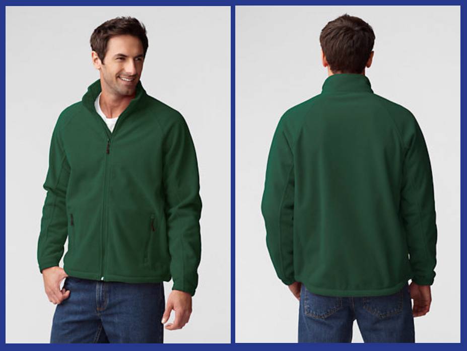 Lands� End Marinac Wind &amp; Water Men�s Soft Shell Fleece Jacket 80