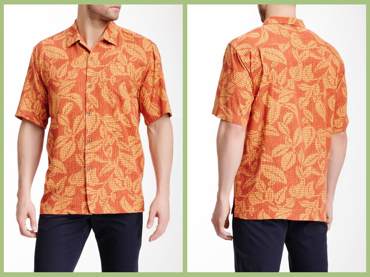 Tommy Bahama Men's Hawaiian Silk Camp Shirt 60 NWT