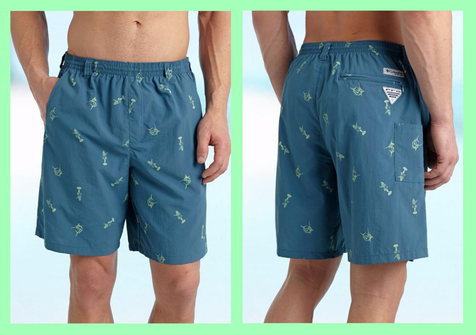 Columbia PFG Backcast II Men's UPF50 Hybrid Water Shorts 35 NWT eBay