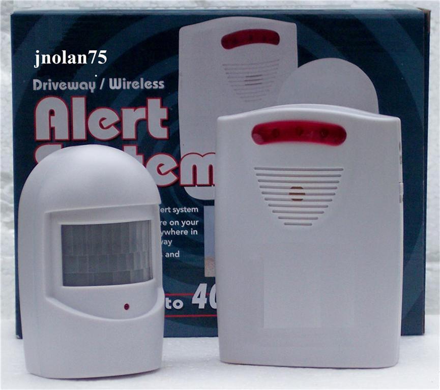 WIRELESS Motion Detector Door Entry Way Alarm System