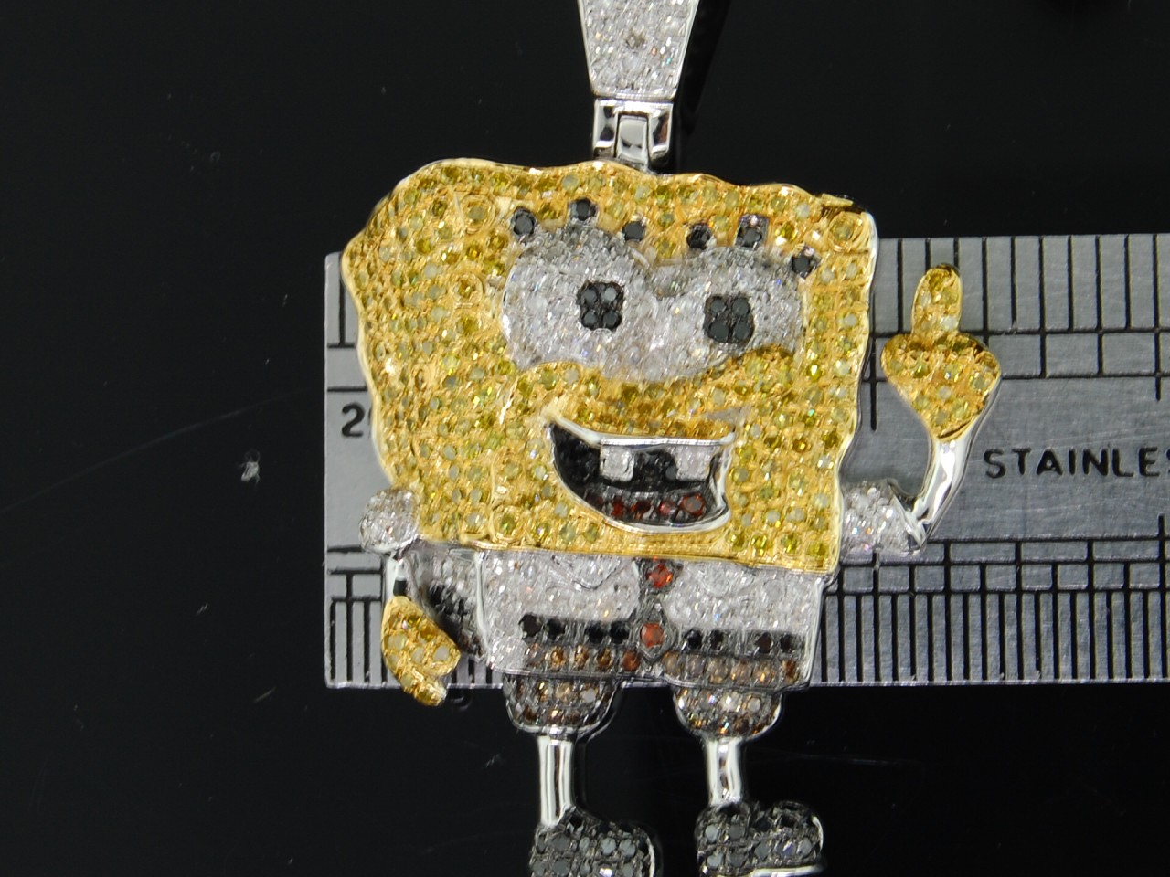 Spongebob diamond pendant clearance