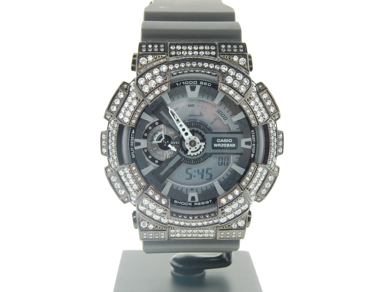 pink diamond g shock watch