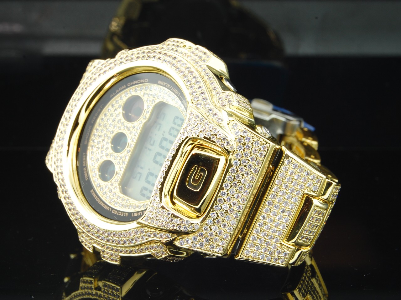 diamond encrusted g shock