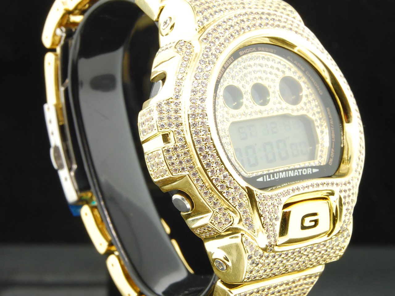 diamond g shock bezel