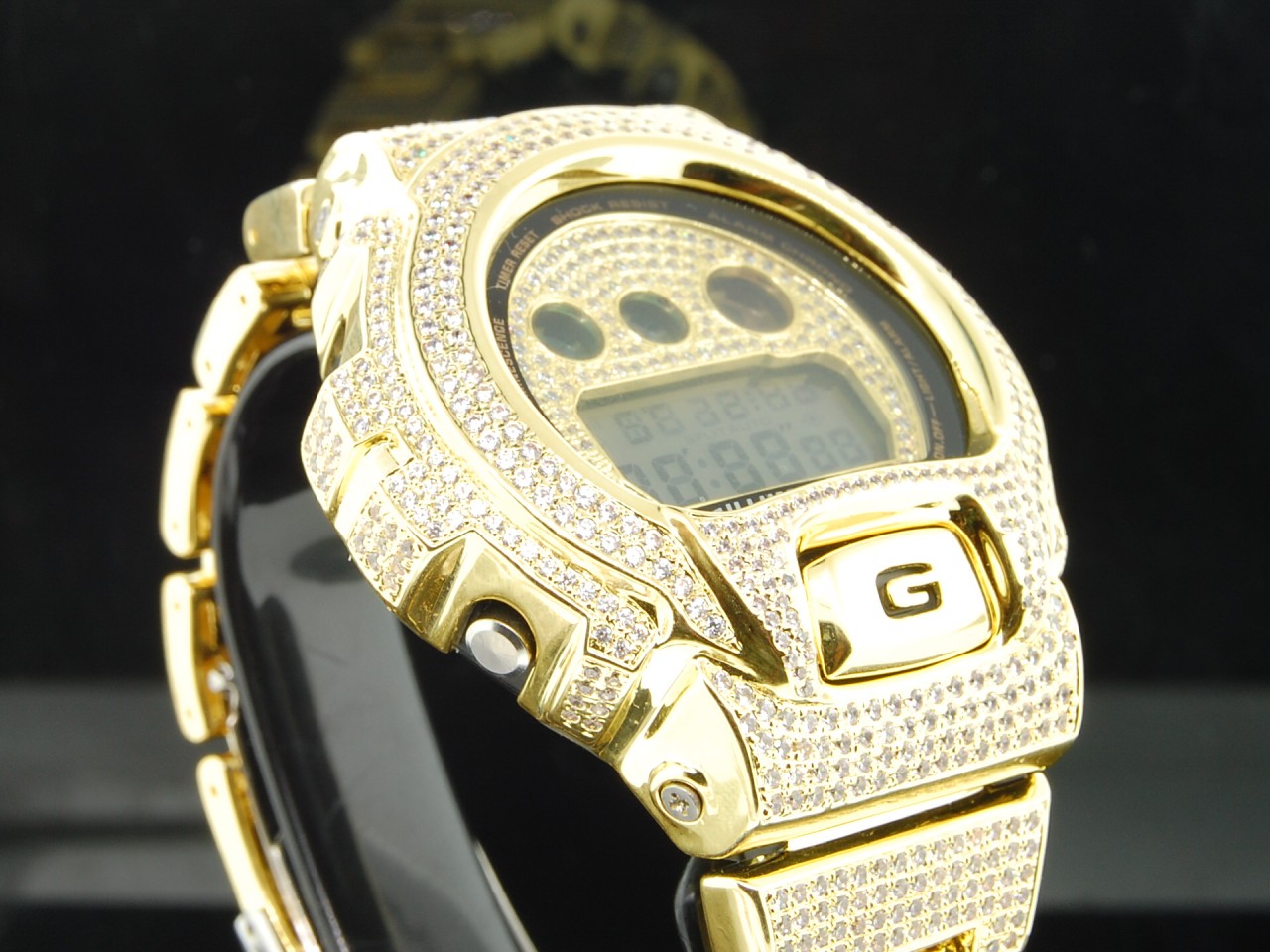 diamond encrusted g shock