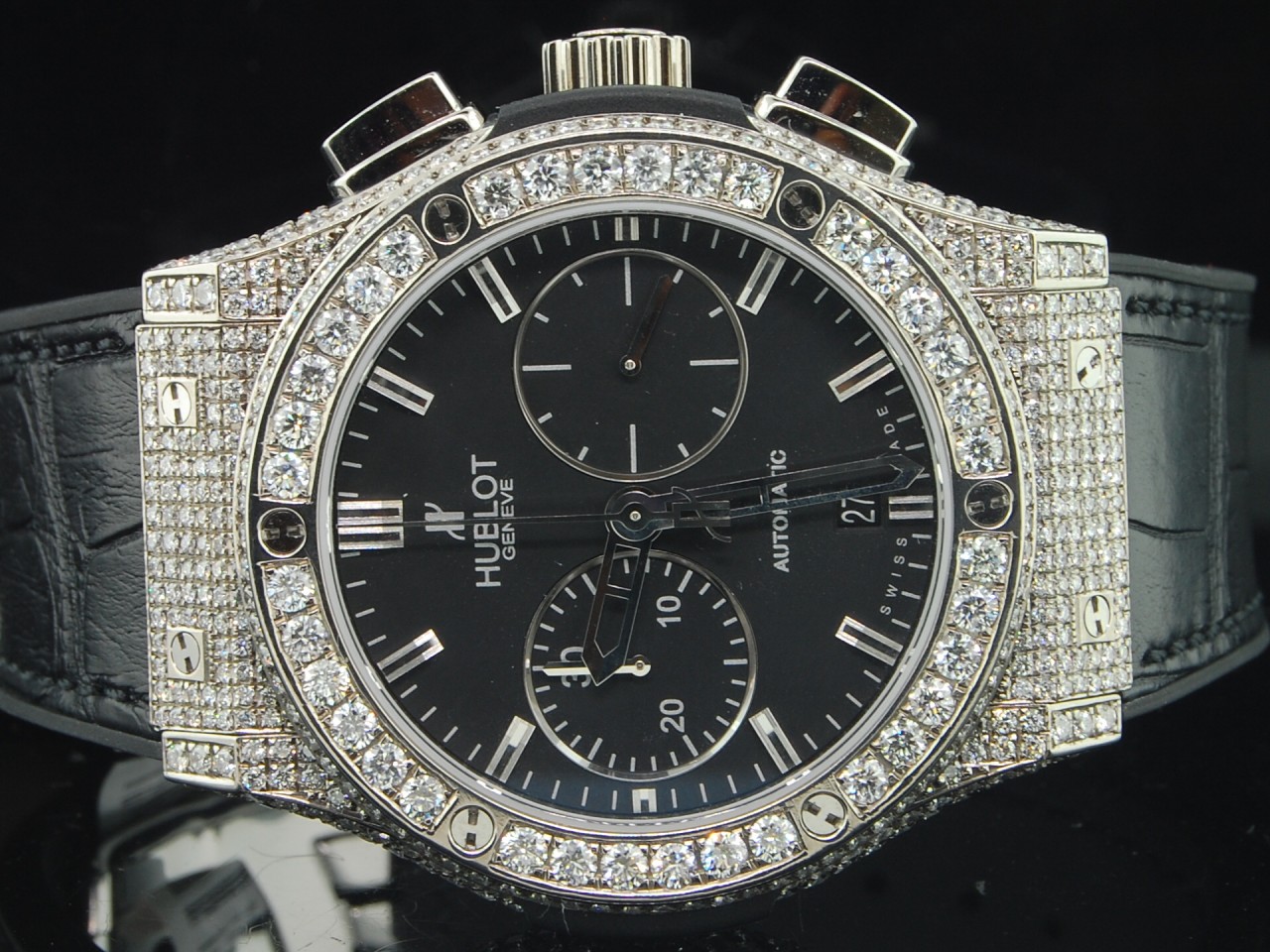 hublot watch iced out