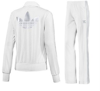 ... Adidas Originals Firebird Track Suit Women's Jacket Top  Pants WHITE