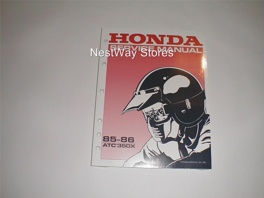 Honda atc 350x service manual pdf #1