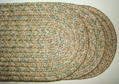 treads sage stair braided rug tan mix cream
