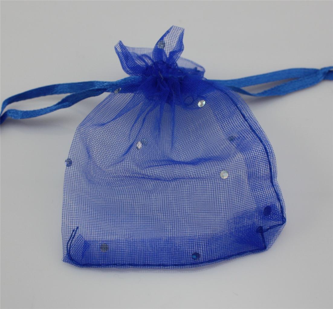 TOP QUALITY ORGANZA BAGS 7cm x 9cm WEDDING FAVOUR GIFT JEWELLERY 9 COLOURS - Picture 8 of 11