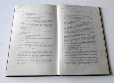 Masonic manuscripts