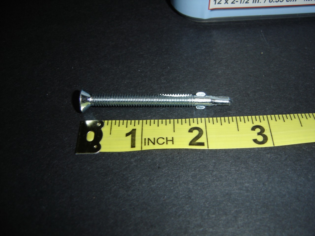 Pro Twist Plywood To Metal Screws Flat Head 3 self drill with wings eBay