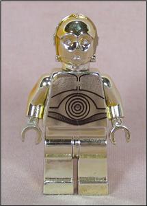 lego star wars c3po 14k gold