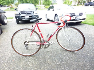 vintage sekai road bike