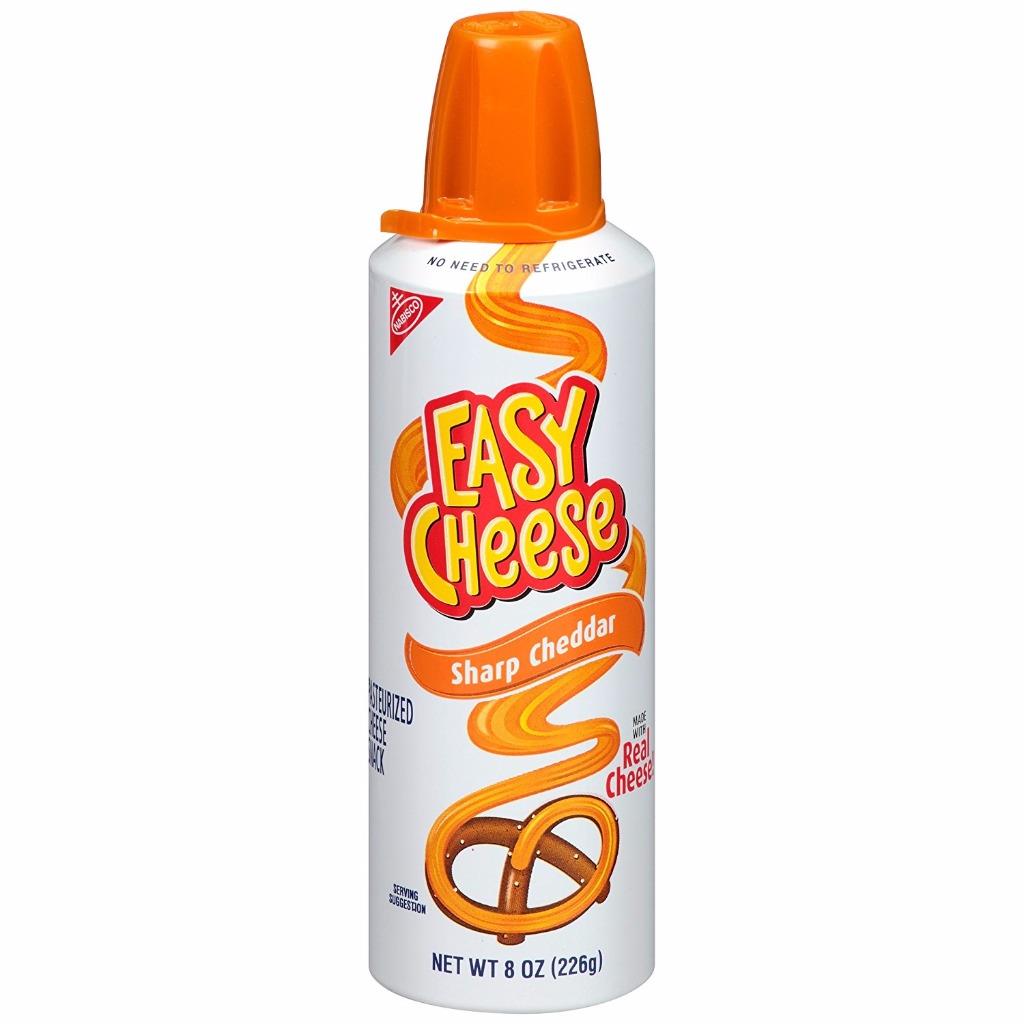 Nabisco Easy Spray CheeseCheddar Sharp Cheddar American Cheddar 'n