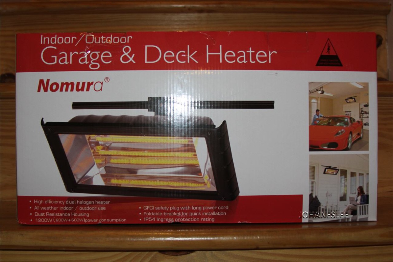 NOMURA INDOOR OUTDOOR GARAGE AND DECK HEATER 600W 1200W eBay