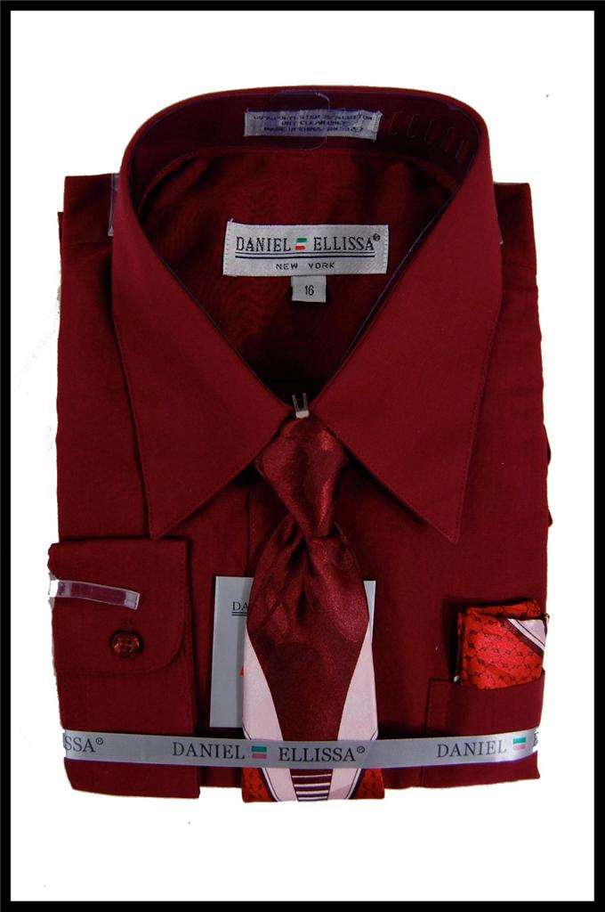 infant burgundy dress shirt