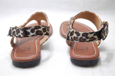 zebra gladiator sandals