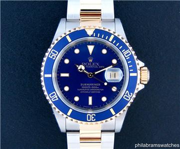 Rolex Submariner TWO Tone Stainless Steel A