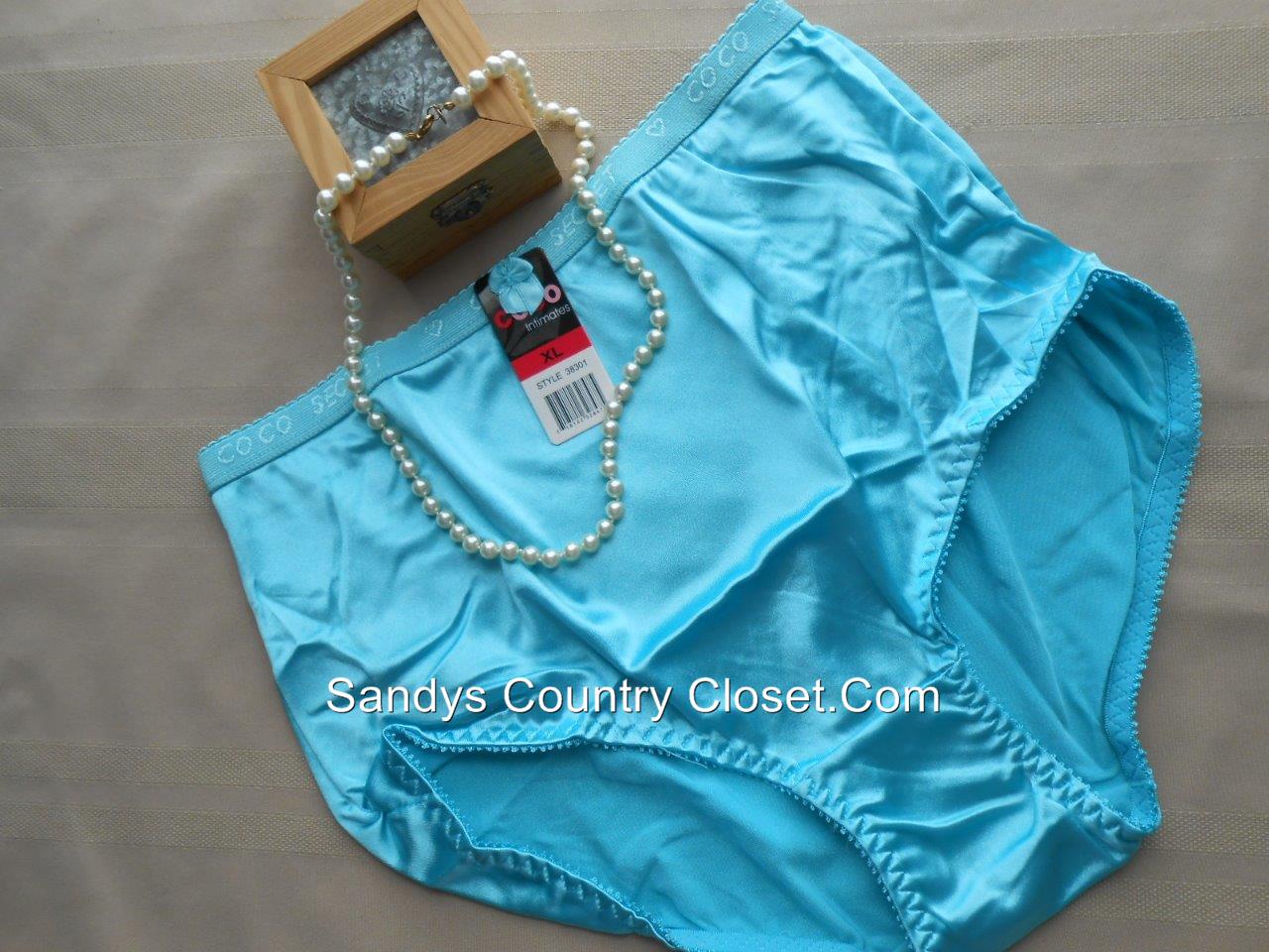 Crossdresser Sissy Satin Panty S From Coco S Secret Size L Or Xl Ebay