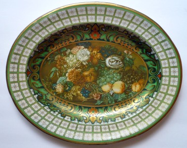 Daher Decorated Ware Tin Wall Plate Made In England On Popscreen
