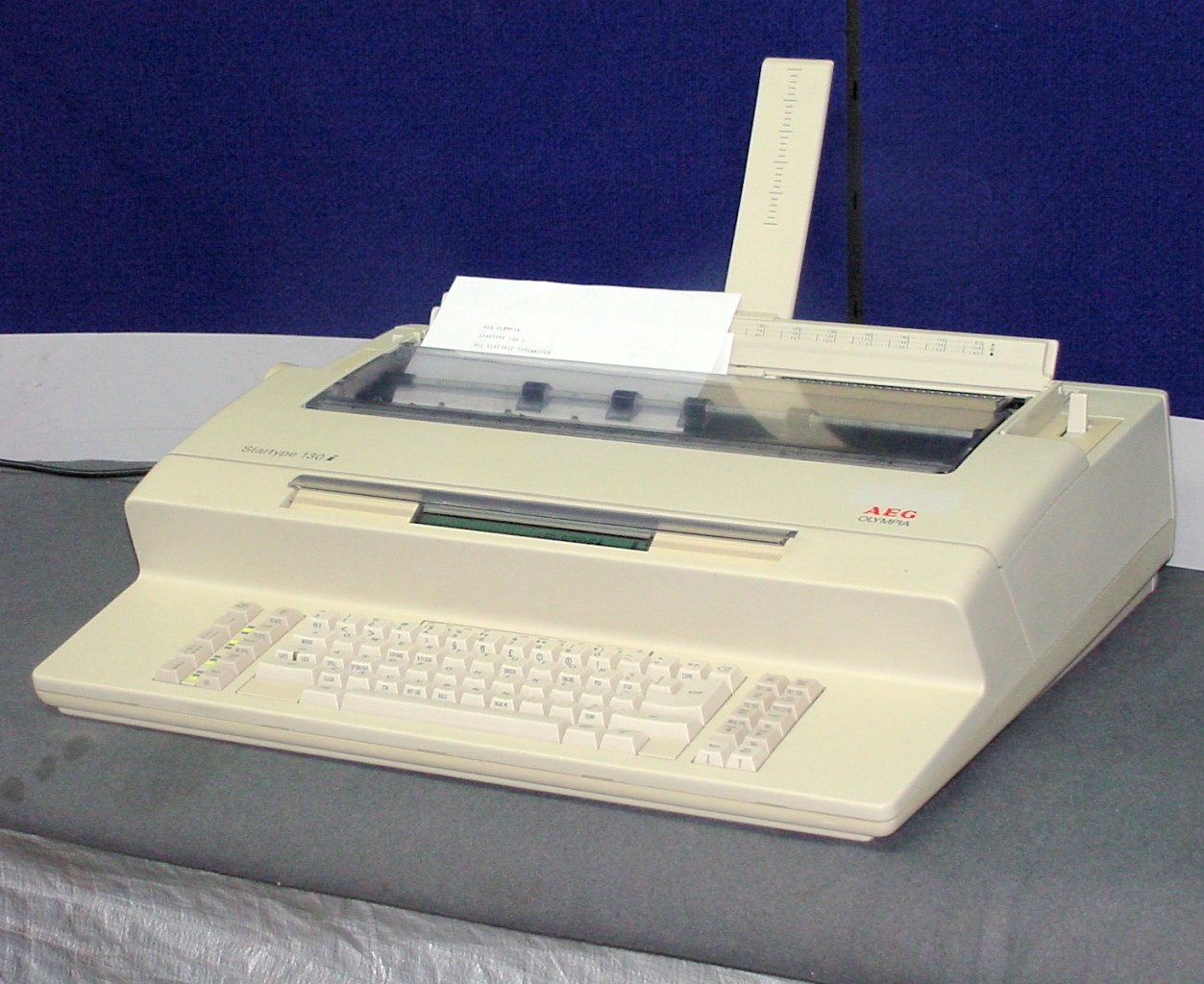 Olympia Electric Typewriter Startype 130i 2 eBay