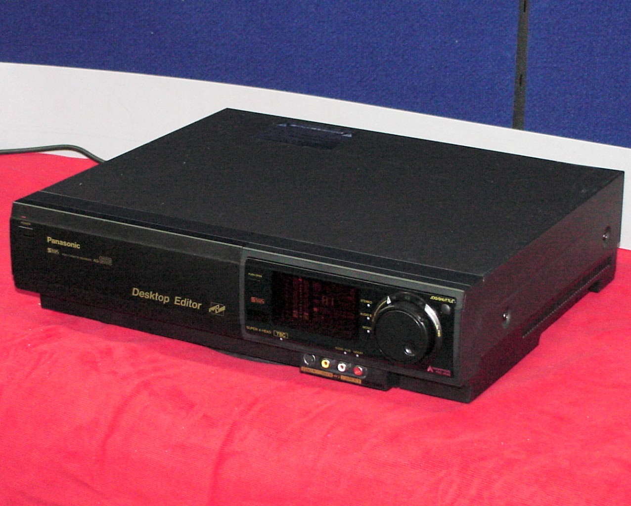 Panasonic AG-1980 Video Editor Recorder VCR S-VHS SVHS | eBay