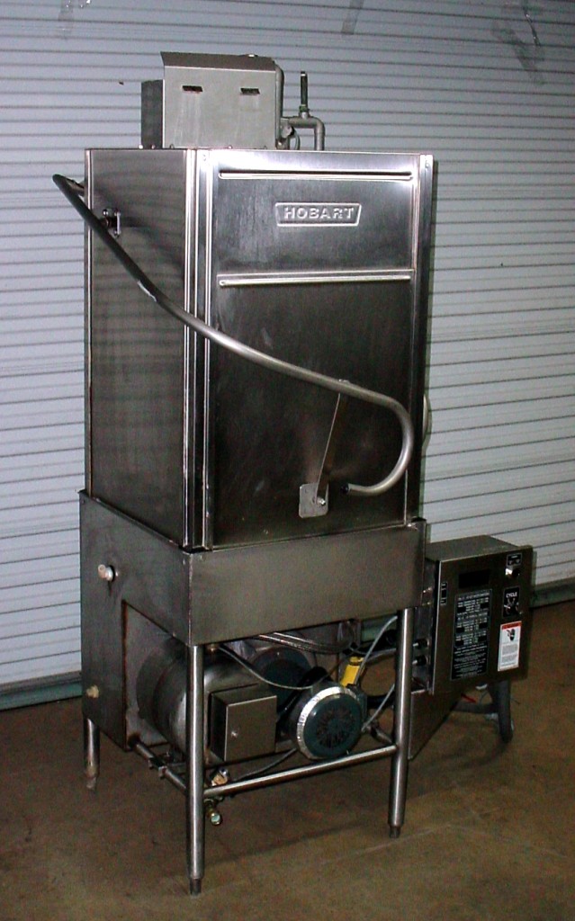 used-hobart-c44-gas-commercial-dishwasher